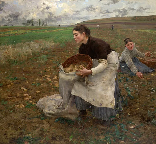 October av Jules Bastien-Lepage