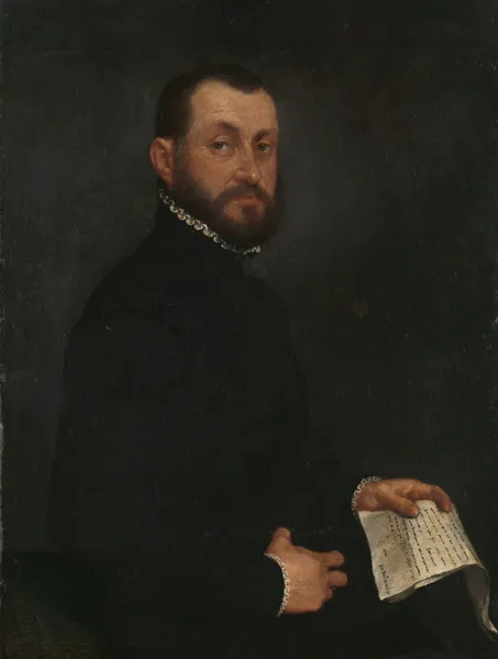 Portrait of a Man av Giovanni Battista Moroni