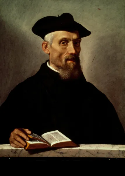 Portrait of an Ecclesiastic av Giovanni Battista Moroni