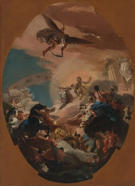 Apollo and Phaëthon av Giovanni Battista Tiepolo