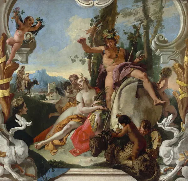 Bacchus and Ariadne av Giovanni Battista Tiepolo