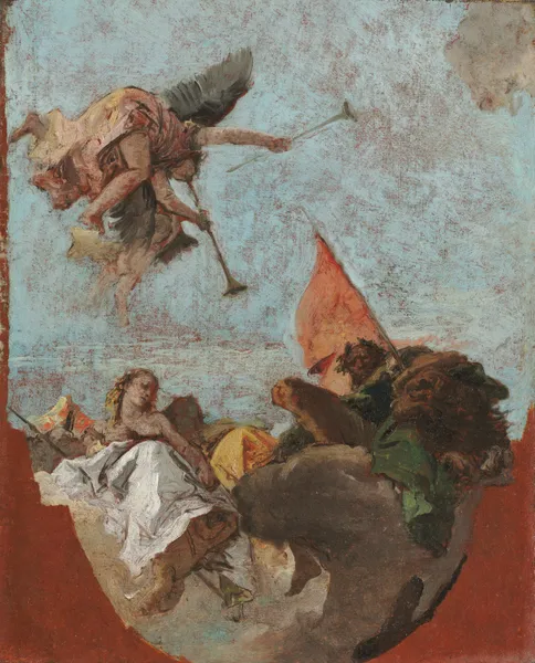 Sketch for a Ceiling av Giovanni Battista Tiepolo