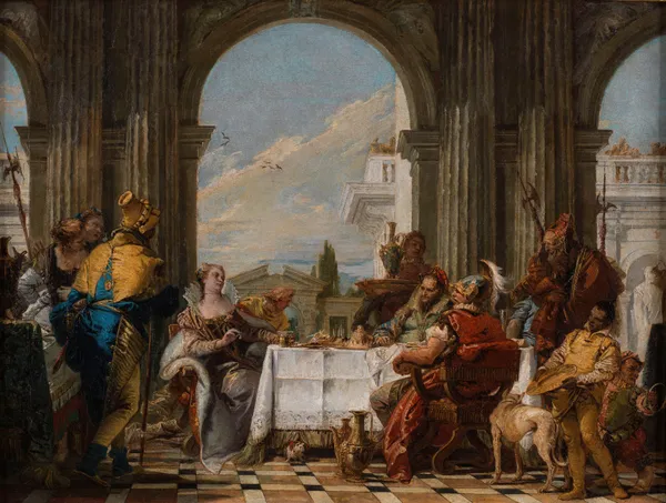 The Banquet of Cleopatra av Giovanni Battista Tiepolo