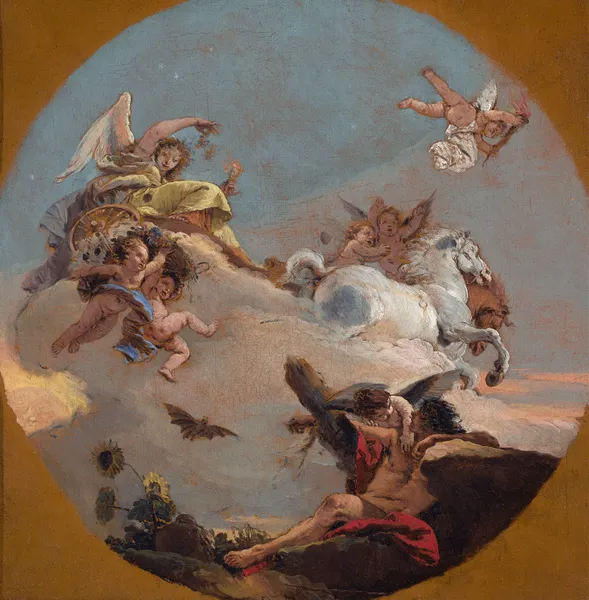 The Chariot of Aurora av Giovanni Battista Tiepolo