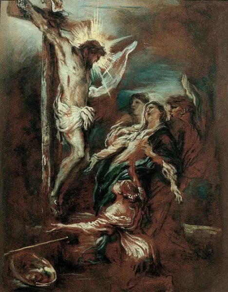Crucifixion av Giovanni Benedetto Castiglione
