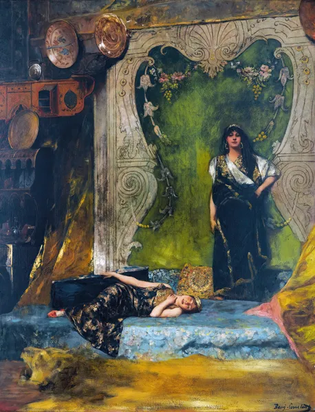 Afternoon Langour av Jean-Joseph-Benjamin Constant