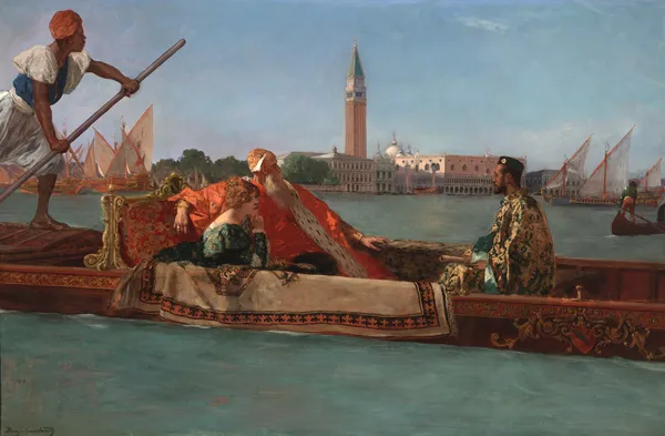 Doge Of Venice av Jean-Joseph-Benjamin Constant