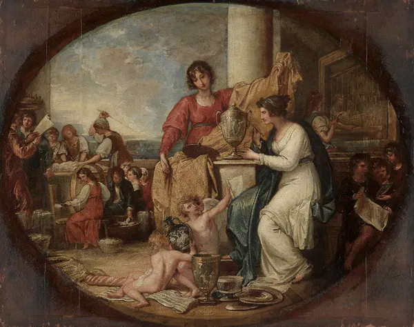 British Manufactory; A Sketch av Benjamin West