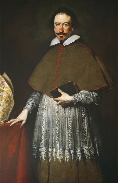 Bishop Alvise Grimani av Bernardo Strozzi