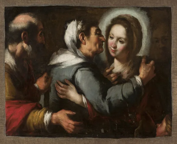 Visitation av Bernardo Strozzi