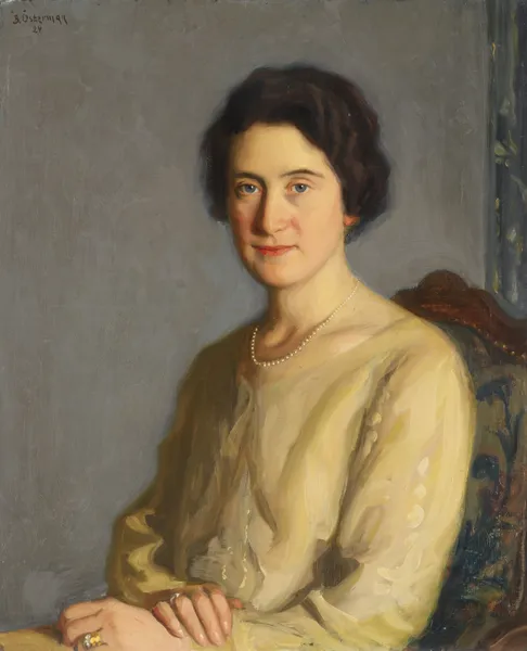 Female portrait av Bernhard Österman