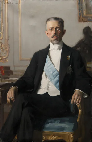 Gustav V (1858-1950), Crown Prince of Sweden and Norway, King of Sweden av Bernhard Österman