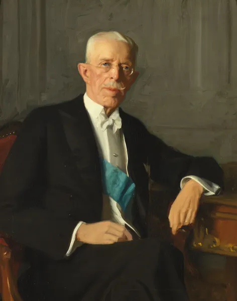 King Gustaf V av Bernhard Österman