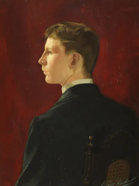 Self-portrait av Bernhard Österman