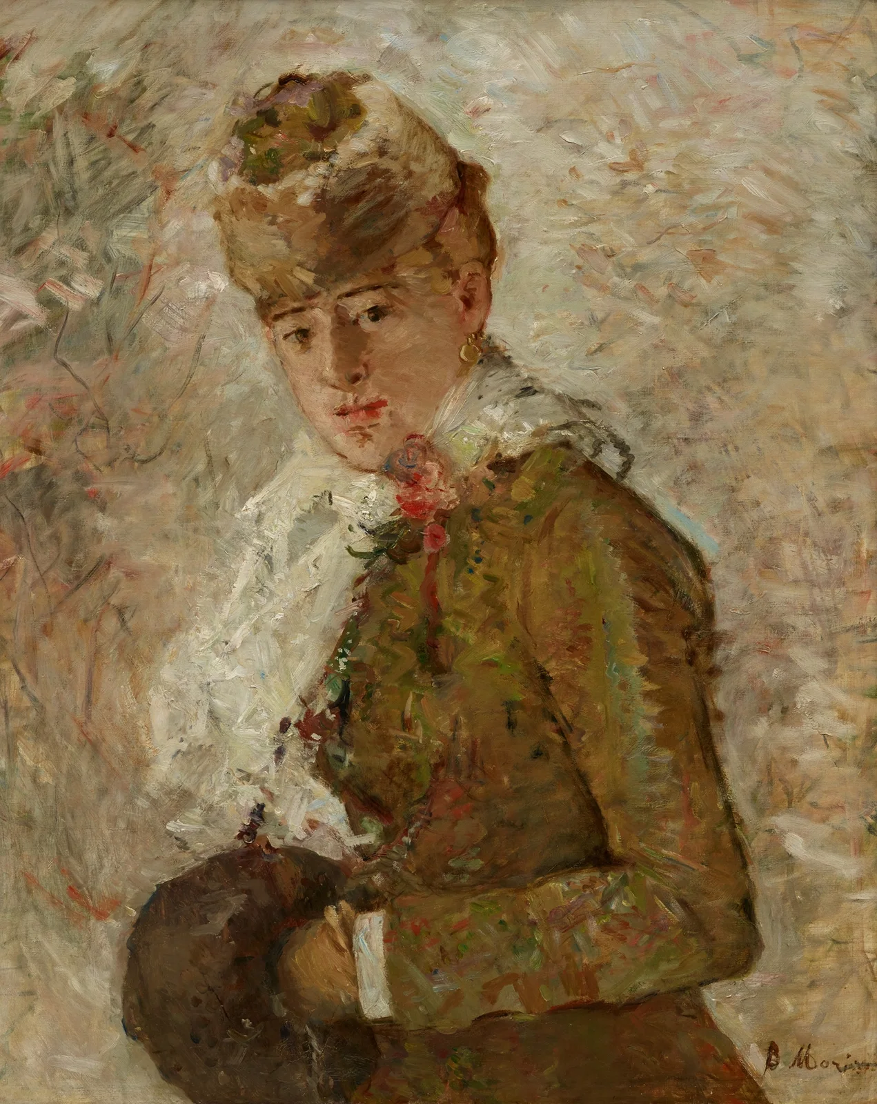 Winter av Berthe Morisot