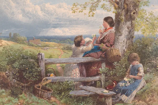 The Rustic Stile av Myles Birket Foster