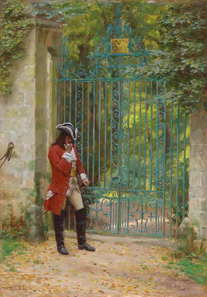 The Appointed Time av Edmund Blair Leighton