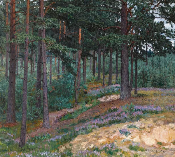 Forest Glade av Nikolai Bogdanov-Belsky