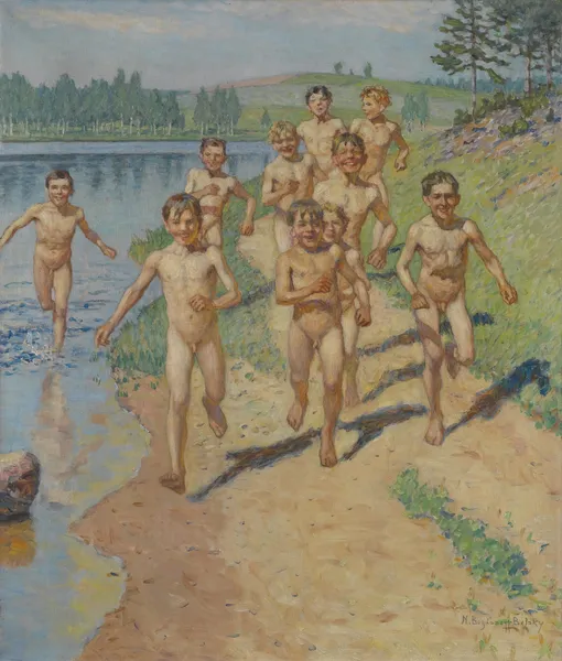 The Future Sportsmen av Nikolai Bogdanov-Belsky