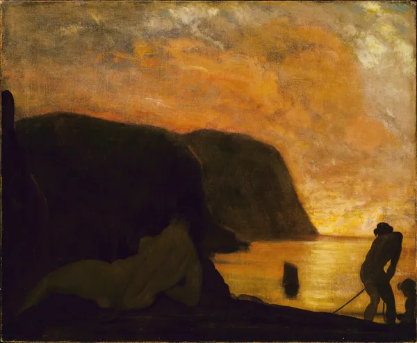 A Greater Morning av Arthur Bowen Davies