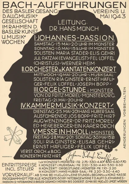 Bach-Aufführungen av Burkhard Mangold