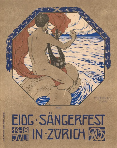 Eidg. Sängerfest in Zürich av Burkhard Mangold