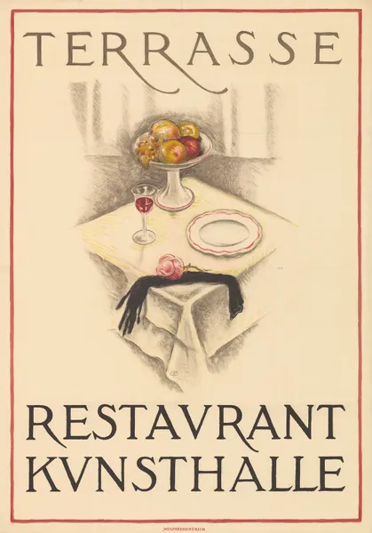 Terrasse – Restaurant Kunsthalle av Burkhard Mangold