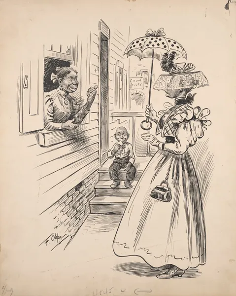 Sowing dissension av Frederick Burr Opper