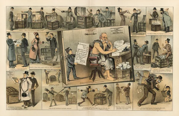 The custom-house code of morals under our beautiful tariff system av Frederick Burr Opper
