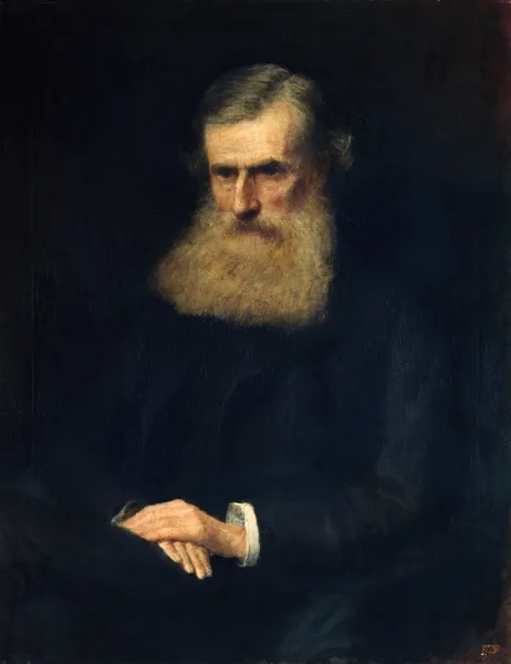 Portrait of John O’Leary (1830-1907), Fenian av John Butler Yeats