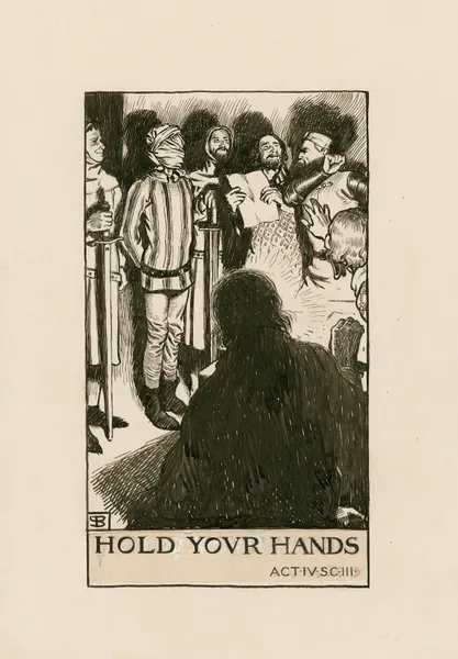 All’s well that ends well; Hold your hands Act IV Sc III av Byam Shaw