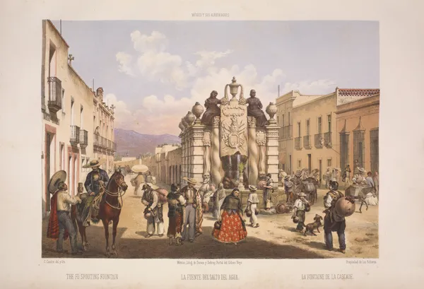 The fo spouting fountain. av C. Castro