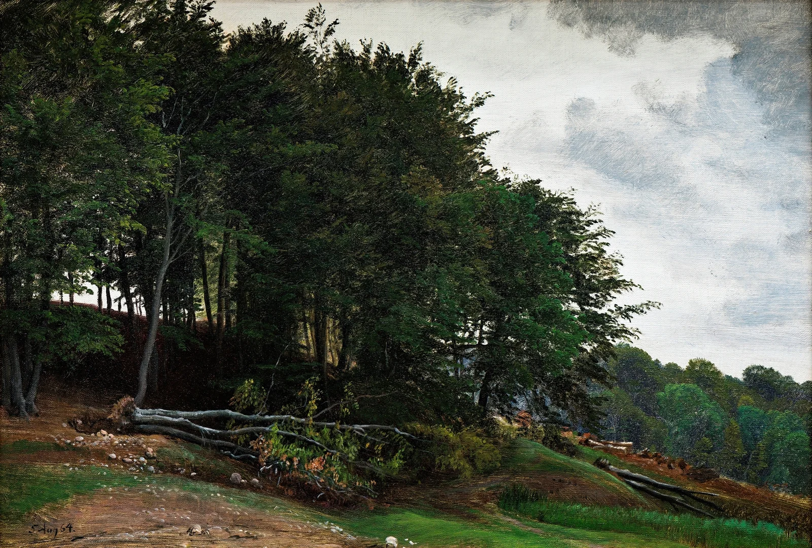 Forested hills av P. C. Skovgaard