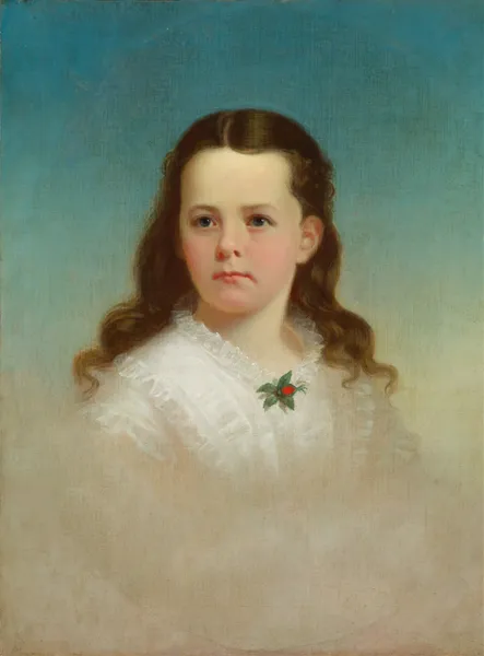Miss Julia Eveline Drennon av George Caleb Bingham