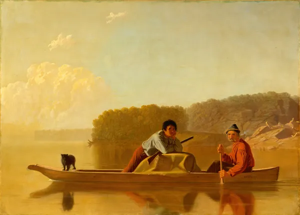 The Trappers’ Return av George Caleb Bingham