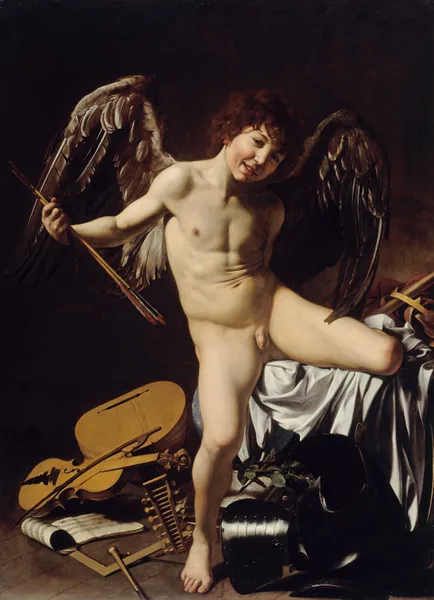 Amor Vincit Omnia av Caravaggio