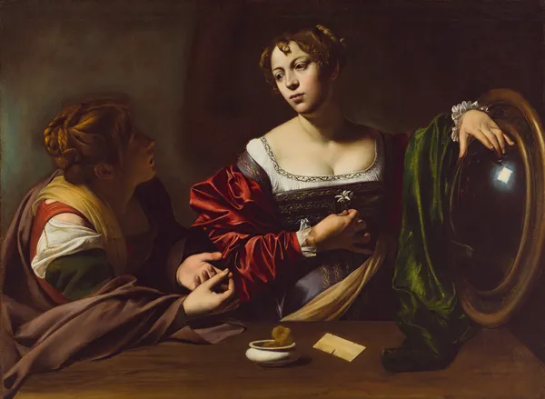 Martha and Mary Magdalene av Caravaggio