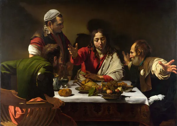 Supper at Emmaus av Caravaggio
