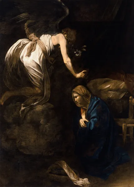 The Annunciation av Caravaggio