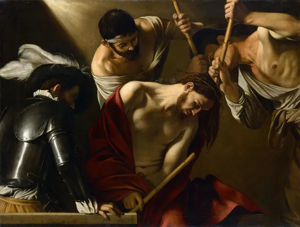The Crowning with Thorns av Caravaggio