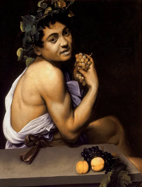 Young Sick Bacchus av Caravaggio