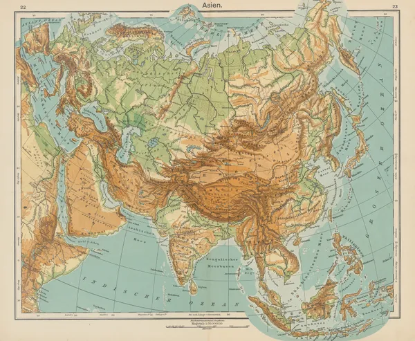 Asien av Carl Diercke