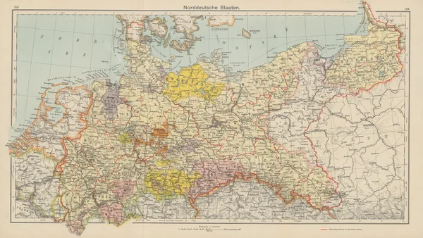 Norddeutsche Staaten av Carl Diercke