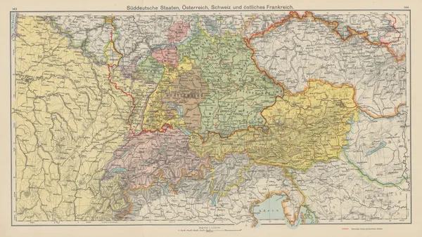 Süddeutschland, Österreich, Schweiz und östliches Frankreich av Carl Diercke