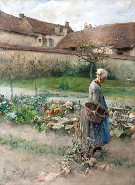 October av Carl Larsson