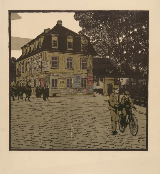 Bäckenhausl av Carl Moll