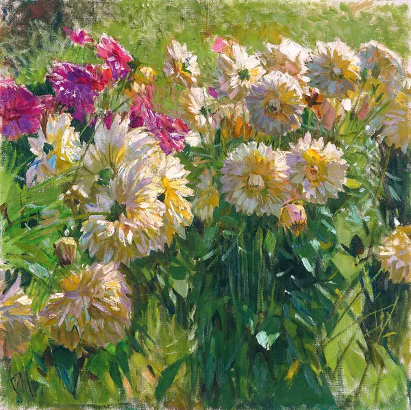 Dahlias av Carl Moll