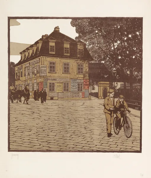 Grinzing av Carl Moll
