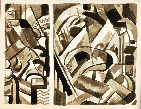 Abstract III av Carl Newman