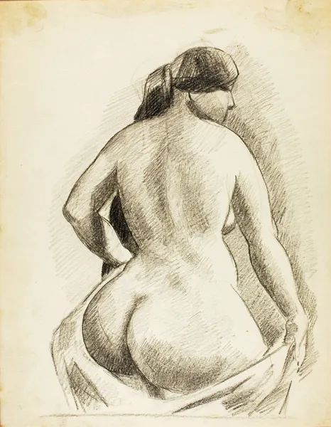 Female Nude II av Carl Newman